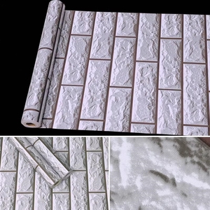 Cocina Granito Encimera Casa Decoración Interior Mosaicos Pvc <span class=keywords><strong>Vinilo</strong></span> 3D Ladrillo Pared Papel Tapiz - Product Image 5