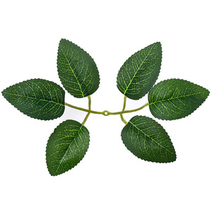 Artificial Rose <b>Leaves</b> <b>Vine</b> Greenery DIY Silk Ornaments Wedding Party Home Scene Decor Accessories - Product Image 2