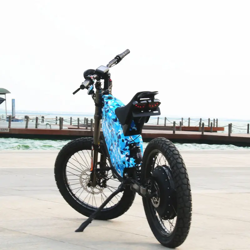 Vrolijke Street Legal E Moto Cross Elektrische fiets/Elektrische Frame Elektrische Crossmotor 8000W