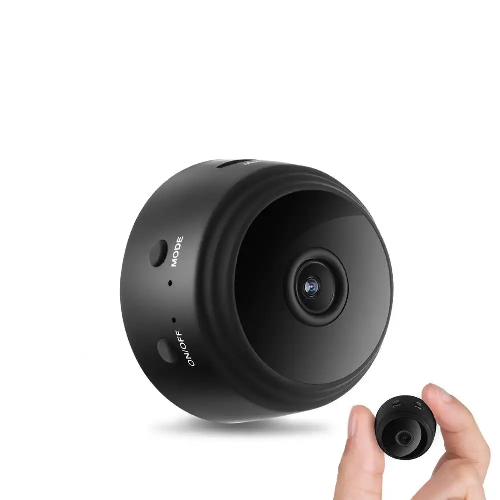 الأكثر مبيعاً كاميرا A9 الذكية المنزلية واي فاي أصغر كاميرا كاملة HD P لاسلكية بالأشعة تحت الحمراء