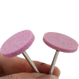 Meule électrique en céramique de type T, petite, 20*3/25*3, surface plane pour polissage et tête de meulage de silex - Product Image 2