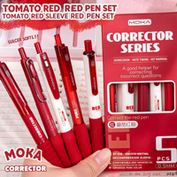 Stylo gel rouge pomelo, pointe ST, marqueur rouge pour le marquage, fournitures scolaires, papeterie créative en gros
