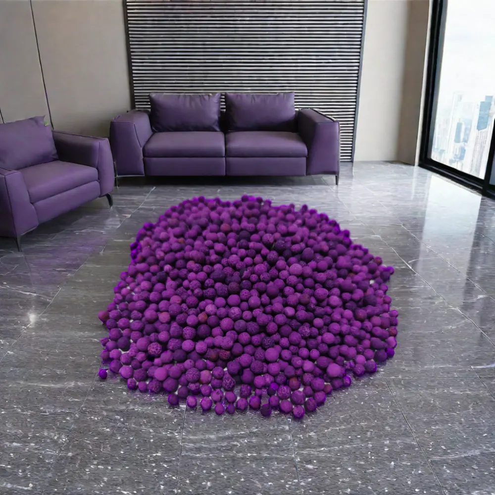 High-Efficient Purple Activated Alumina Ball Deformaldehyde Oxide