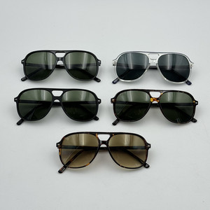 Kính ống kính màu đen khung thiết kế thời trang của riêng bạn UV400 phân cực Acetate Unisex thiết kế Câu lạc bộ sang trọng Kính mát người đàn ông gốc - Product Image 3