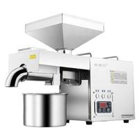 Presse à huile domestique 1250W, 10 kg/h, pour huile d'olive, de palme, de sésame, de noix de coco, d'arachide et d'amande