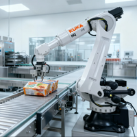 Robot KUKA KR 70 R2100 HO, PLC Core IP65, bras robotique d'installation multi-angle pour l'industrie alimentaire, armoire C4/C5