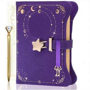Cuaderno de Tapa Dura con Encuadernación Térmica de Cuero A5, 180 Hojas, Recargable, Nuevo, de Moda, de Alta Calidad, Popular entre las Mujeres - Product Image 1