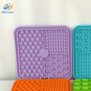 Slow Feeder rutsch feste haltbare Haustier Silikons chale Gummisc halen für Hunde und Katzen Langsam fütternde Matten <span class=keywords><strong>Dog</strong></span> Lick Mat Silikon - Product Image 2