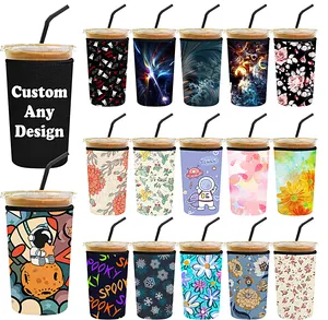 Custom Coffee Bottles Covers Travel Camping Neoprene Insulated Glass Drink  Water Bottle Sleeve with Handle - China Custom Neoprene Coffee Cup Sleeve  and Cooler Holder Rack price