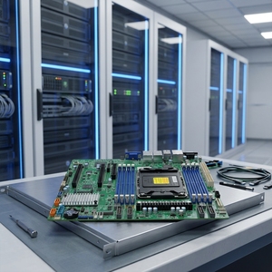 เมนบอร์ดเซิร์ฟเวอร์ X13SEM-F Supermicro C741Chipset ช่องเดียว DDR5-5600MT Xeon รุ่นที่5/4th LGA-4677 Supermicro X13SEM-F super - Product Image 2