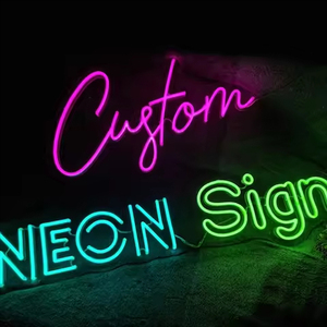 Luz LED de Neón con Nombre Personalizado, Decoración de Pared con Nombre de Equipo de Rugby y Fútbol Americano, Lámpara Decorativa Única - Product Image 1