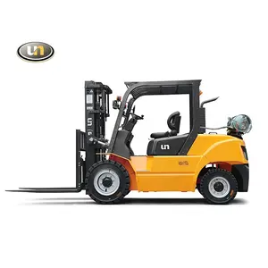 Kinerja Terbaik Truk Forklift Tugas Berat LPG Bensin 5,0 Ton Buatan Tiongkok