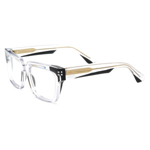 Thời trang quá khổ gọng kính khung tùy chỉnh 2025 người phụ nữ Acetate vuông kính theo toa khung - Product Image 1