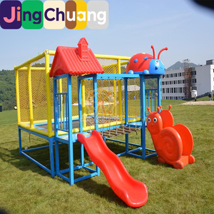 <span class=keywords><strong>Trampoline</strong></span> familial d'intérieur pour enfants, grand <span class=keywords><strong>trampoline</strong></span> commercial d'extérieur pour adultes avec filet de sécurité, idéal pour parcs d'attractions. - Product Image 2