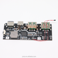 22.5W Power bank 5 ports module de batterie externe à charge rapide kits de bricolage carte mère carte d'alimentation QC4 + PD3.0