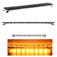 62 pouces SAE ECE Ambulance Ambre Rouge Blanc Stroboscopique Barre Lumineuse LED d'Urgence