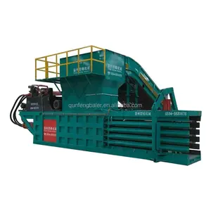 Horizontal Hydraulic Balers for waste paper/plastic / straw horizontal baling press machine