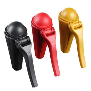 Nut Cracker Walnut Opener Funnel Shape Shelling Tool Red Plastic Kitchen Dessert Tools - Product Image 3