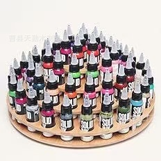 Support de rangement rotatif en bois massif, multicouche, poreux et sur mesure pour huiles essentielles et pigments d'aromathérapie - Product Image 5