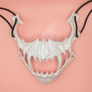 Hot Sale Halloween Decoration Party Fashion Dance Performance <strong>Mask</strong> Half Face <strong>Mask</strong> Bleeding <strong>Tiger</strong> Hag Dog Wolf <strong>Mask</strong> - Product Image 5