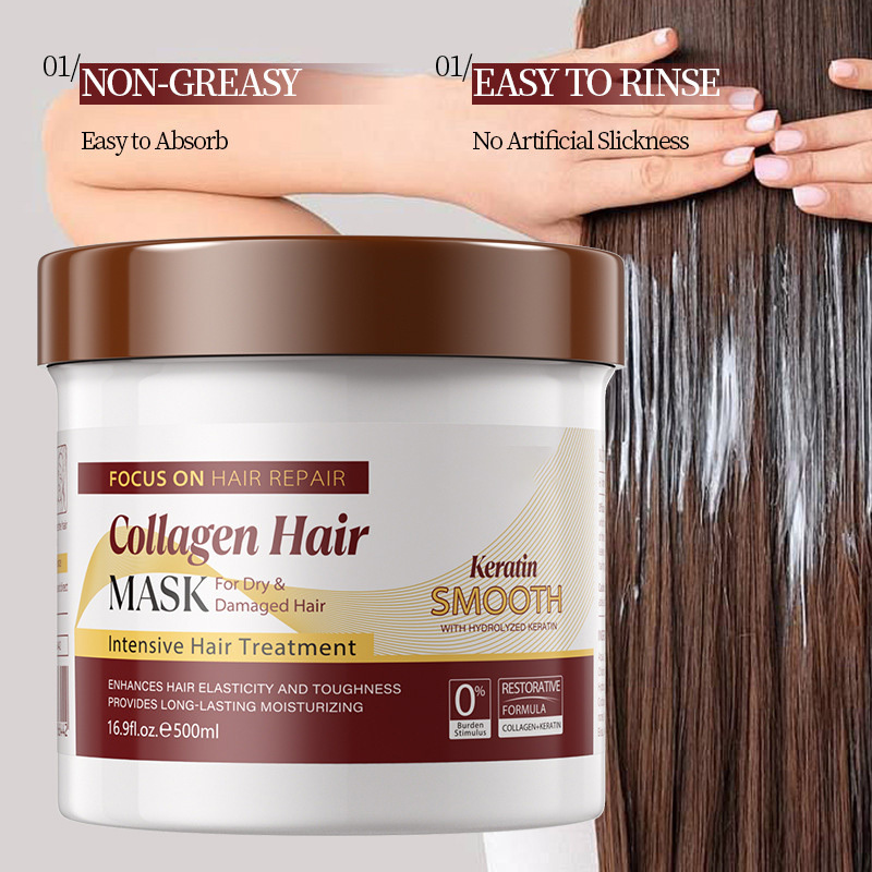 Collagen Protein Hair Mask Keratin Smooth