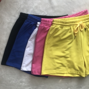 Shorts de Verano para <span class=keywords><strong>Mujer</strong></span>, Dulces y Cómodos, de Algodón, con Cordones y Cintura Elástica - Product Image 2