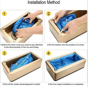 Distributeur Automatique de Couvre-Chaussures – Machine à Couvre-Orteils et Couvre-Chaussures Jetables en PE pour Intérieur, Maison, Bureau, Supermarché - Product Image 5