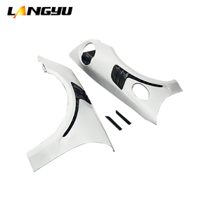 Piezas de carrocería de ajuste Exterior de coche 911 992 <span class=keywords><strong>Carrera</strong></span> Upgrade TKT GT Street R guardabarros lateral delantero de carbono seco para guardabarros Porsche 911 992 - Product Image 3