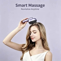 Masseur électrique du cuir chevelu avec brume nano et lumière rouge pour la croissance des cheveux