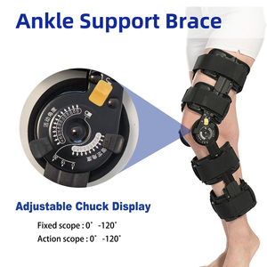 Nuevo Soporte Ortopédico Postoperatorio Ajustable con Bisagras y Bloqueo en Ambos Lados para Alivio de la Artrosis y Dolor de Rodilla - Product Image 2
