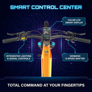 จักรยานเสือภูเขาไฟฟ้าแบบมีเซ็นเซอร์แรงบิด29นิ้วมอเตอร์250วัตต์48โวลต์แบตเตอรี่20Ah 960Wh สามารถสลับได้เซ็นเซอร์จังหวะไฟฟ้าจักรยานเสือภูเขา MG600 Pro - Product Image 4