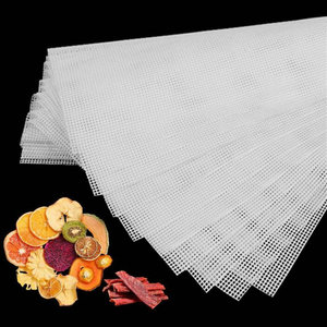 Tunnel commerciale antiaderente <span class=keywords><strong>grande</strong></span> foro frutta disidratatore/rete a nastro essiccatore essiccazione deidratante tappetini 2*3mm - Product Image 4