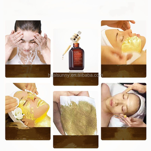 ราคาโรงงานแท้ 99% จัดส่งรวดเร็ว 100 ใบ ทองคําเปลว 24k ผิวหน้างาม ทองคํา - Product Image 3