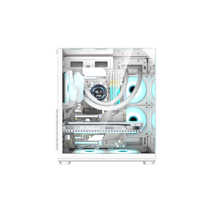Nouveau style de boîtier PC Gamer Micro ATX avec panneaux en verre, boîtier d'ordinateur de jeu et tour moyenne pour PC de bureau - Product Image 3