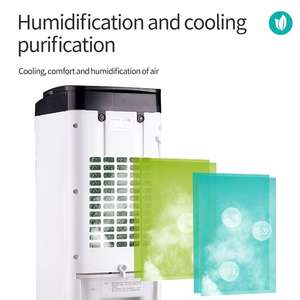 Lu แผ่นทำความเย็นแบบระเหยน้ำสำหรับ4L เชิงพาณิชย์ใหม่พัดลมระบายความร้อนด้วยอากาศน้ำพลาสติกไฟฟ้าประหยัด - Product Image 6