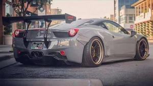 Alerón trasero de fibra de carbono SVR de alta calidad modificado y actualizado para <span class=keywords><strong>Ferrari</strong></span> 458 y <span class=keywords><strong>488</strong></span> parachoques de coche de nueva condición - Product Image 6