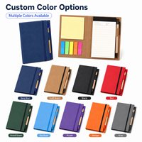 Carnet de poche personnalisé de journaux à bas prix avec bloc-notes en papier d'artisanat et stylo à bille pour les entreprises