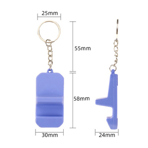 High Quality Portable <b>Key</b> Ring Mini Phone Holder for Easy Access, Compact and Durable for Travel and Daily Use - Product Image 2