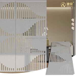 <span class=keywords><strong>Cloison</strong></span> mobile noire livraison d'usine 24Mm matériaux d'insonorisation décoration <span class=keywords><strong>intérieure</strong></span> écrans creux acoustiques flexibles - Product Image 4