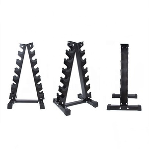 Support de rangement de haute qualité pour entraînement Commercial, équipement d'entraînement Fitness, Logo personnalisé, ensemble <span class=keywords><strong>Vertical</strong></span> de 6 paires de porte-haltères - Product Image 4