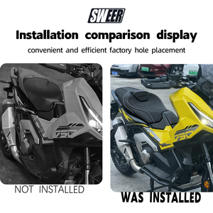 Ricambio per Coprisella in Pelle PU Confortevole Adatto per Moto Honda X-ADV <span class=keywords><strong>750</strong></span> (2025-2026) - Product Image 3