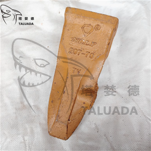 TALUADA di alta qualità parti escavatore Komatsu PC300 piatto secchio dente affilato secchio 207-70-14151 piatto benna denti 2077014151 - Product Image 2