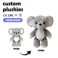 Jouets en peluche pour chats blancs personnalisés, faible quantité minimale de commande, vente directe d'usine, personnalisation de jouets en peluche adorables et à la mode