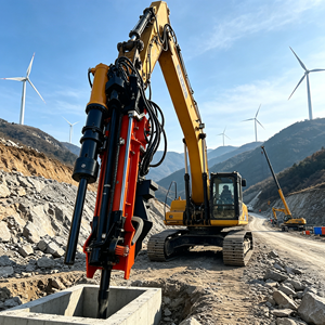 Mesin Pemecah Batu Beton Terintegrasi Hidrolik 2-in-1 yang Efisien untuk Excavator - Product Image 6