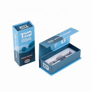Custom cardboard printed boxes logo empty cartridges 1 gram paper box packaging