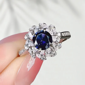 UM Jewelry 925 <b>Silver</b> Zircon <b>ring</b> wholesale suitable for both <b>men</b> and women/Daily engagement party anniversary wedding gift - Product Image 1