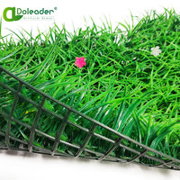 Anti-UV-Kunststoff Hochwertige künstliche Hecke Buchsbaum platten Grüne Pflanze Vertikale Garten wand Für Indoor Outdoor Dekoration