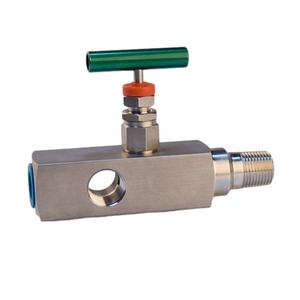 Манометр корневой клапан разные порты манометр клапан - Product Image 4