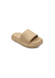 Sandali EVA da donna taglia 30, infradito con punta aperta, pantofole da casa ultra morbide e confortevoli, per tutte le stagioni, colore grigio - Product Image 1