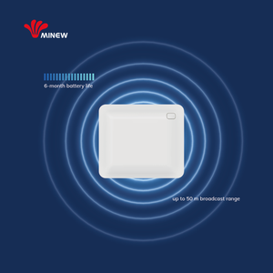 Minew - Etiqueta de Seguimiento de Activos Inalámbrica Ultrafina, Ibeacon Bluetooth Ble 5.0, Etiqueta Adhesiva MTB02 con Batería de Papel - Product Image 4